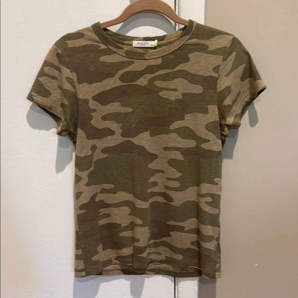 Rag & Bone Camouflage Tee Shirt